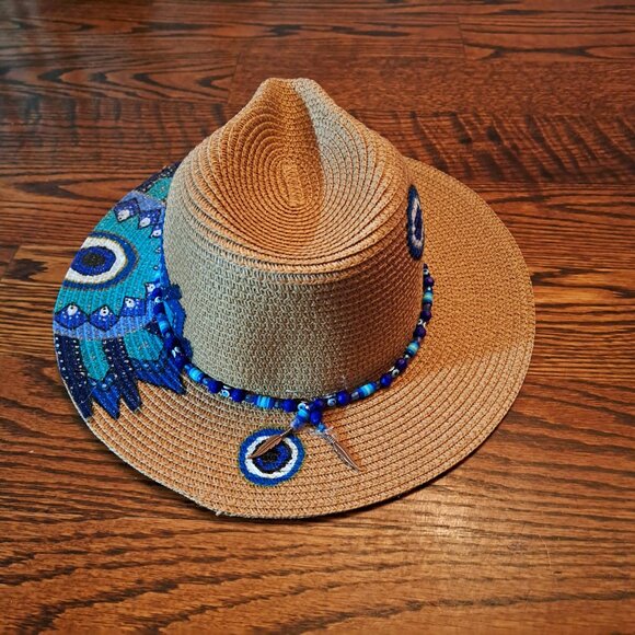 Mandala Hat Turkish Eye main image 12